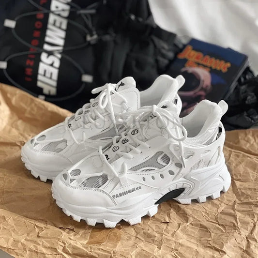 Men's Thick Sole Harajuku Style Running Shoes