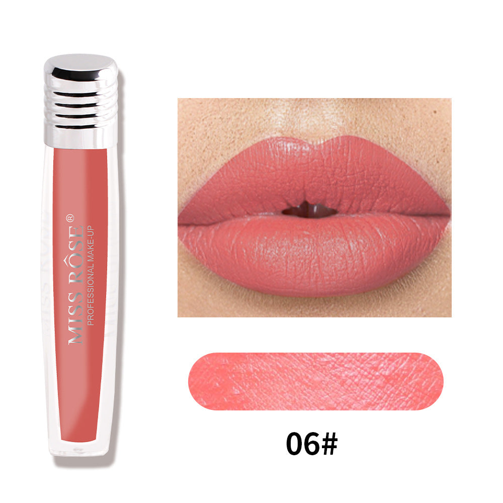 Candy Pearl Lip Gloss - Non-Sticky Velvet Finish
