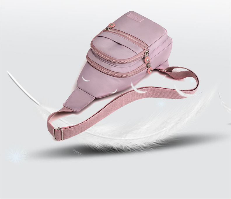 Trendy Multi-Layer Chest Bag for Women