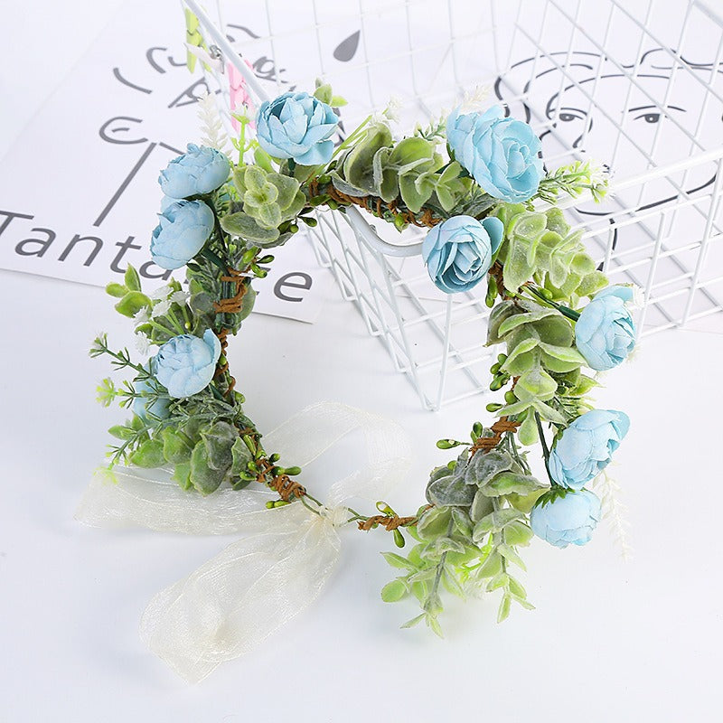 Forest Style Bride & Bridesmaid Wreath Headband