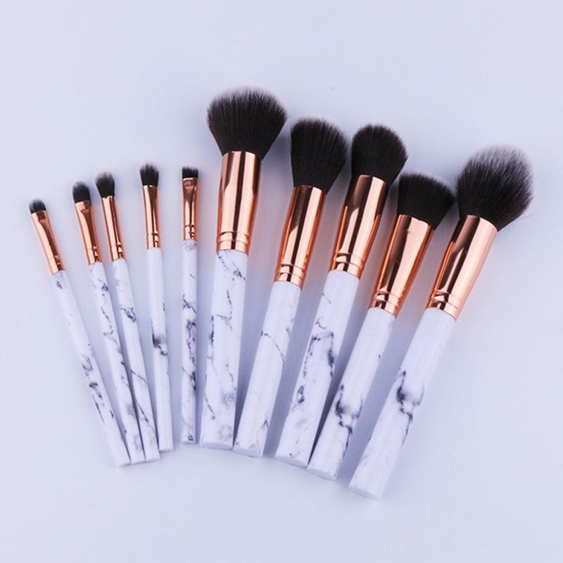 10Pcs Professional Harajuku Style Makeup Brush Set