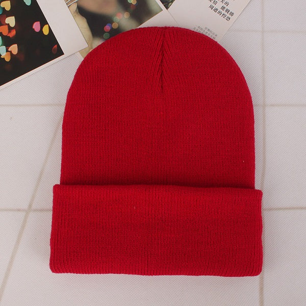 Cute Knitted Beanie Hat for Women - Harajuku Style Cap