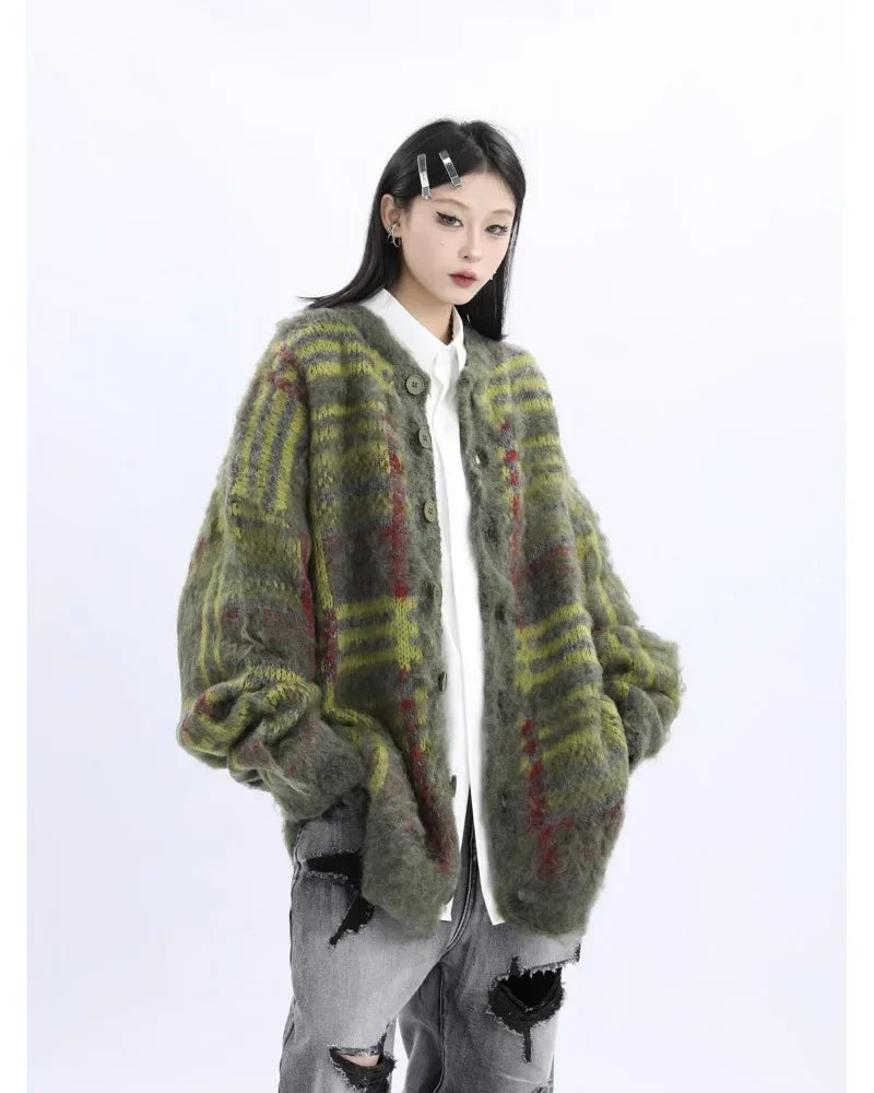 Vintage Striped Loose Harajuku Sweater