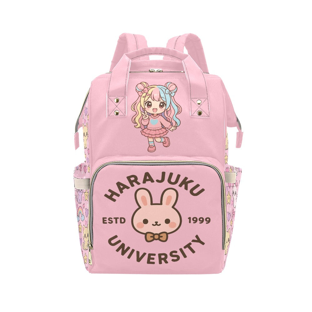 Harajuku University Multi-Function Backpack