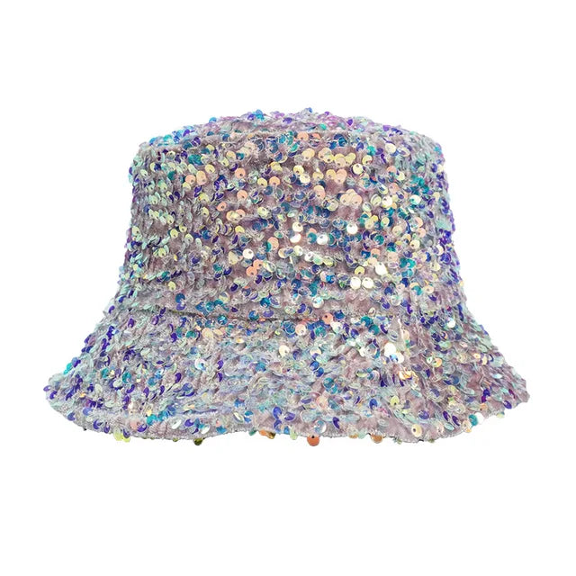 Reversible Sequin Fisherman Bucket Hat for Kids
