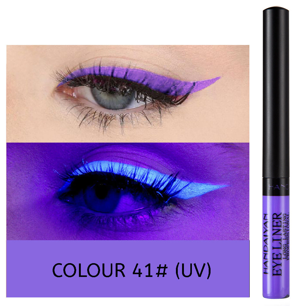 12 Color Matte Liquid Eyeliner - Long Lasting & Non-Smudge