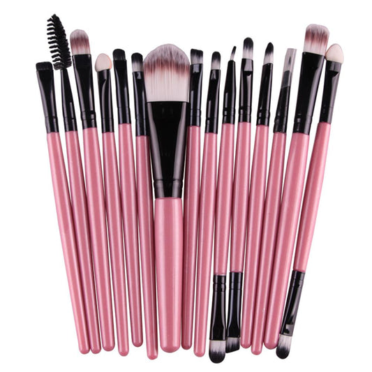 15Pcs Harajuku Style Makeup Brushes Set