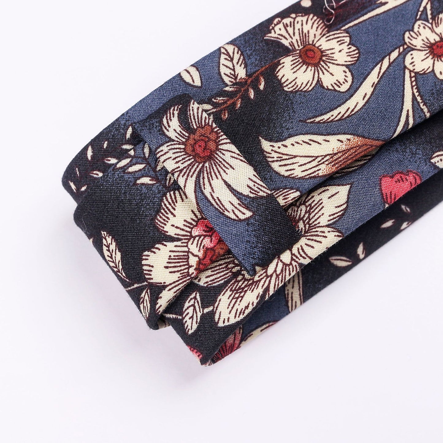 Fresh Pastoral Floral Cotton Tie Set