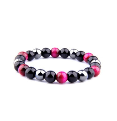 Harajuku Style Tiger Eye Gemstone Bead Bracelet