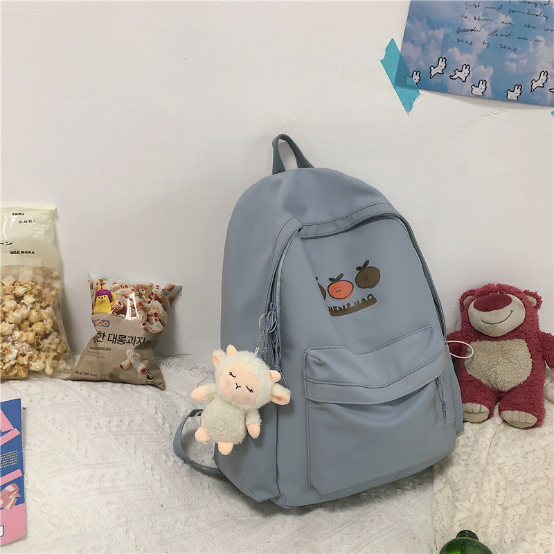 Playful Harajuku Style Girls Lightweight School Backpack