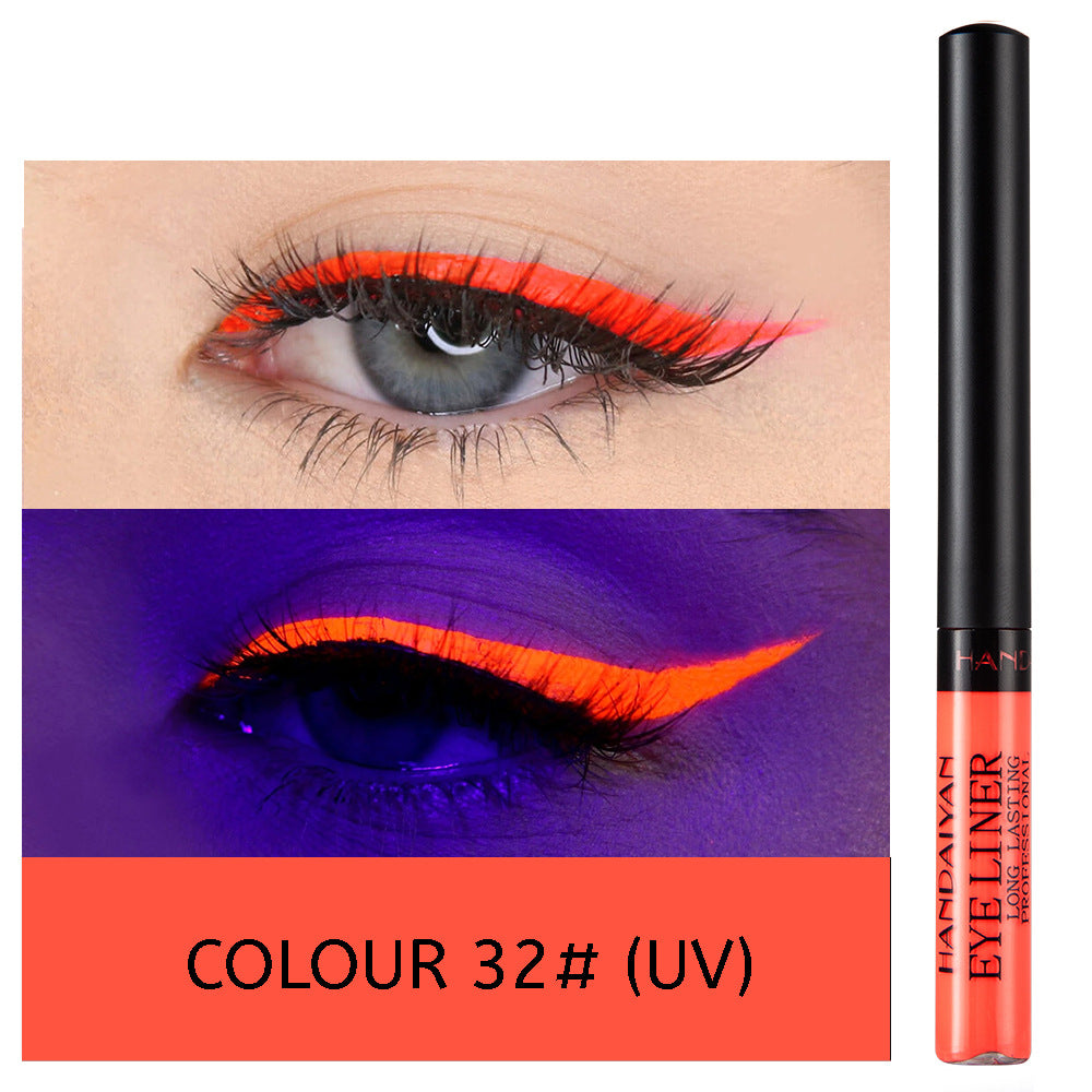 12 Color Matte Liquid Eyeliner - Long Lasting & Non-Smudge