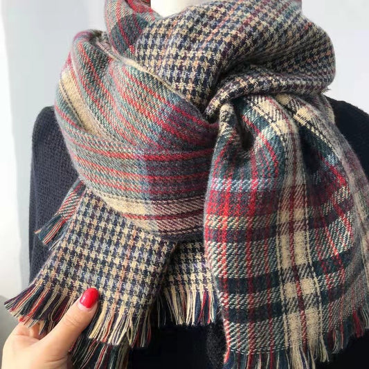 Harajuku Style Dual-Use Warm Scarf for Winter