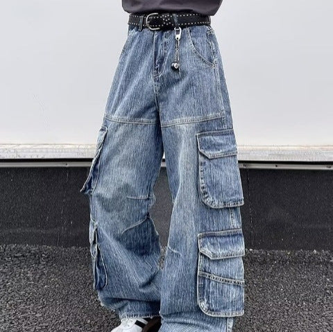 Harajuku Style Loose Fitting Wide Leg Pants