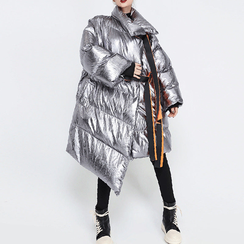 Harajuku Style Irregular Strap Coat - Street Fashion Staple