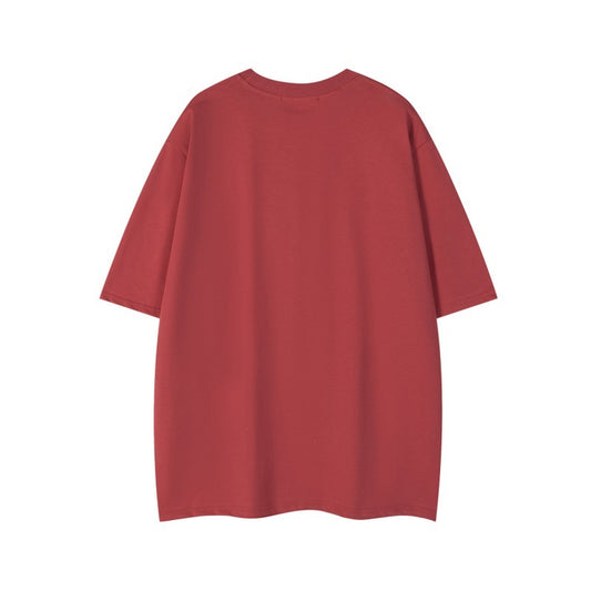 Harajuku Style Graffiti Portrait Print T-Shirt