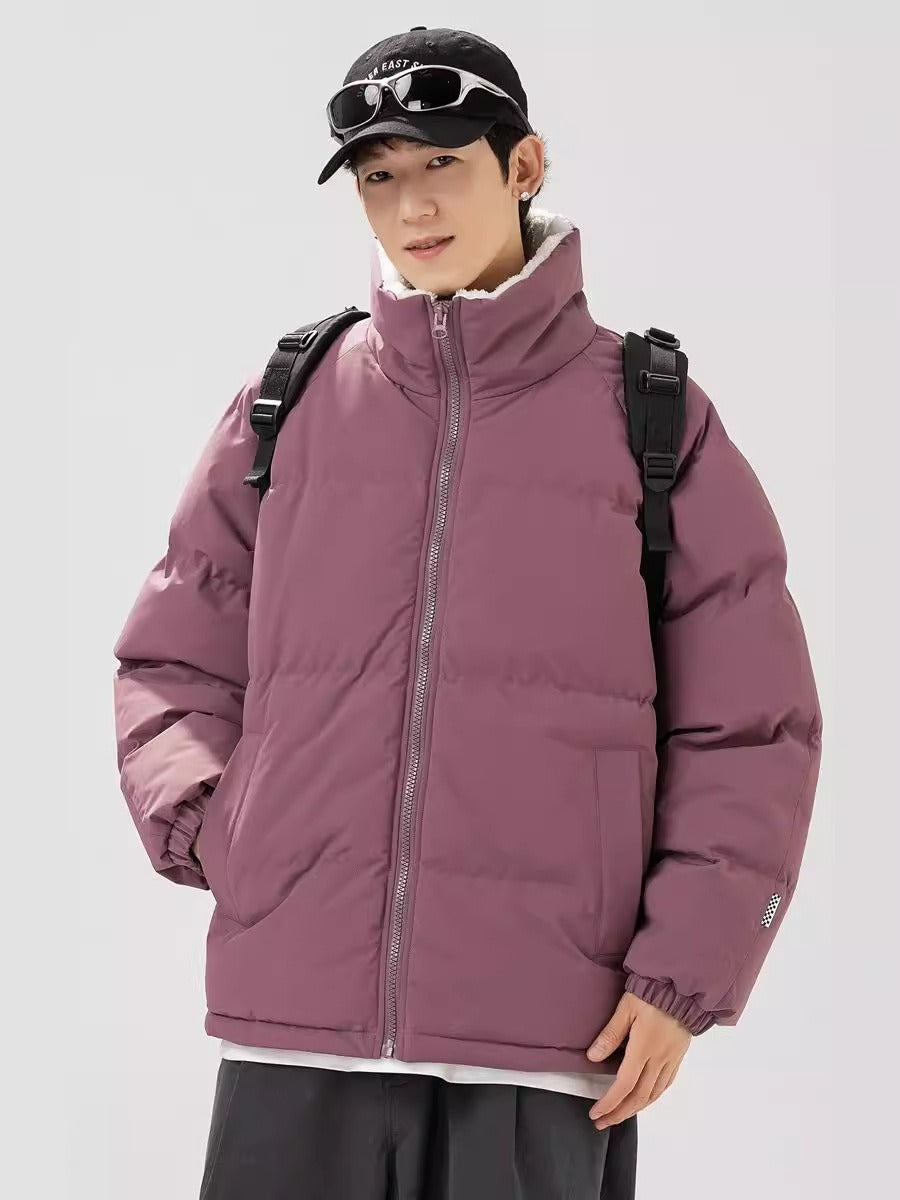 Trendy Boys' Winter Cotton Jacket - Harajuku Style