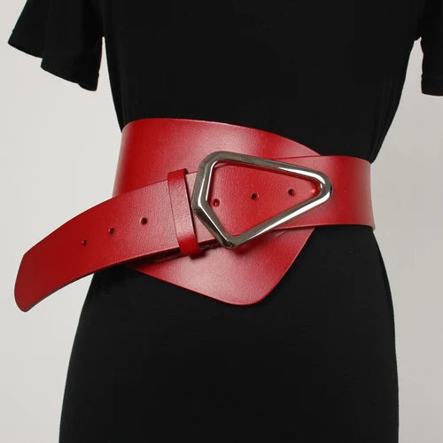 Harajuku Style Irregular Spring Suede Waist Belt
