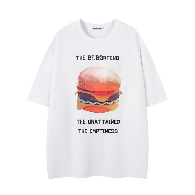 Playful Harajuku-Style Printed Unisex T-Shirt
