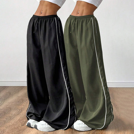 Harajuku Style Casual Loose Wide Leg Pants