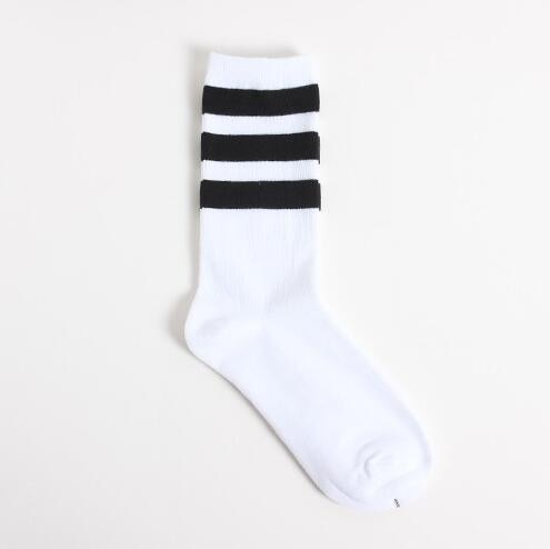 Harajuku Style Playful Three Stripes Socks