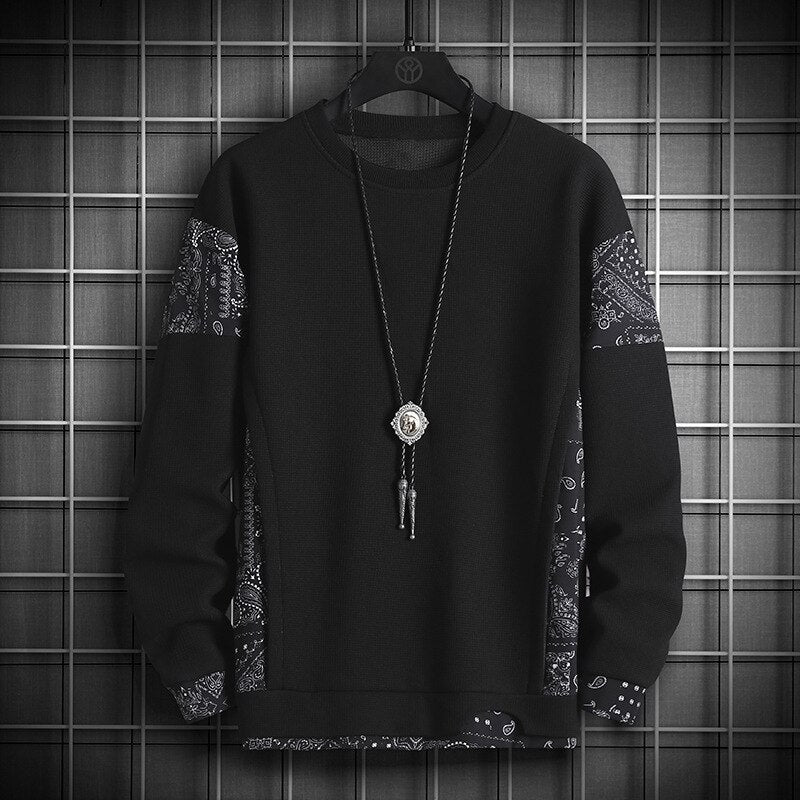 Harajuku Oversized Sweatshirt for Men - Streetwear Style