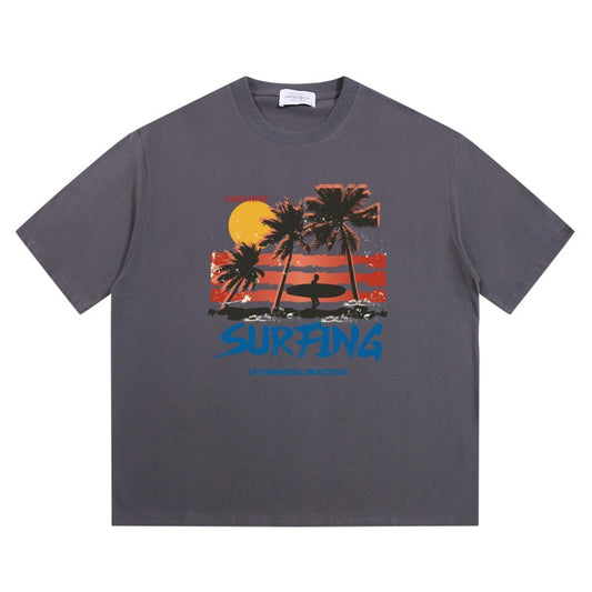 Harajuku Style Loose Fit Short Sleeved T-Shirt