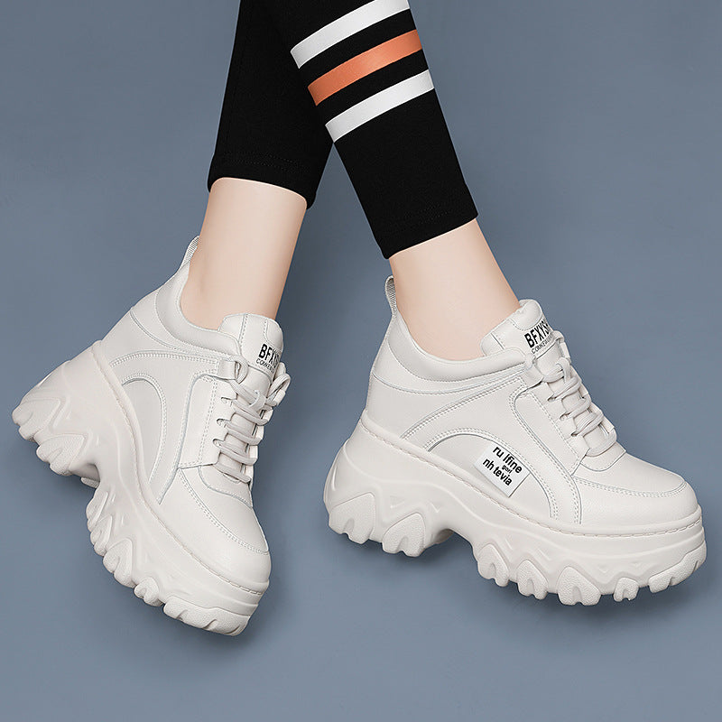 Thick Soled Height Increasing Dad Shoes