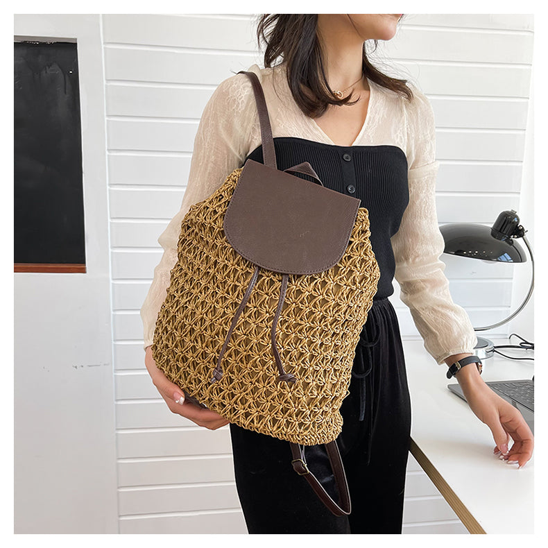 Stylish Shoulder Straw Bag for Women