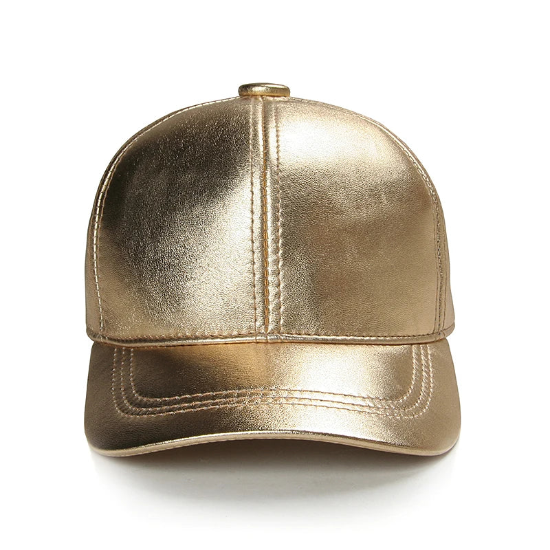 Women's Harajuku Style Sheepskin Baseball Cap