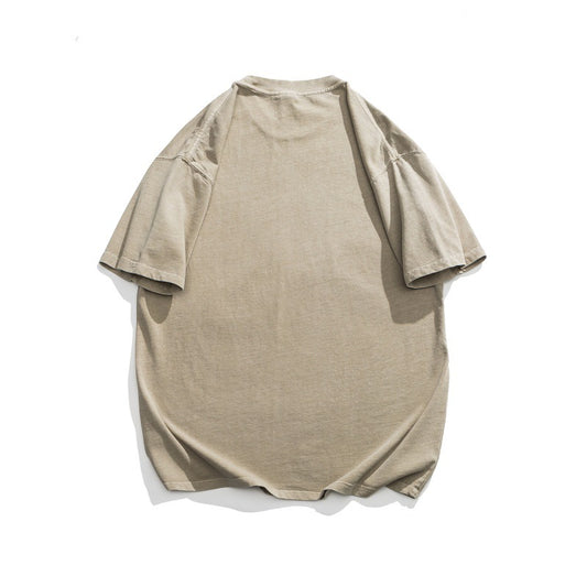 Harajuku Style Vintage Letter Print Loose Tee