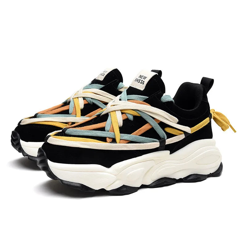 Men's Harajuku Style Casual Sneakers