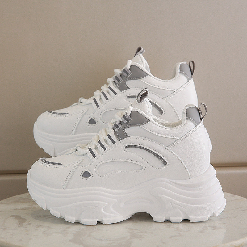 Korean Style Height Increasing Casual Sports Shoes