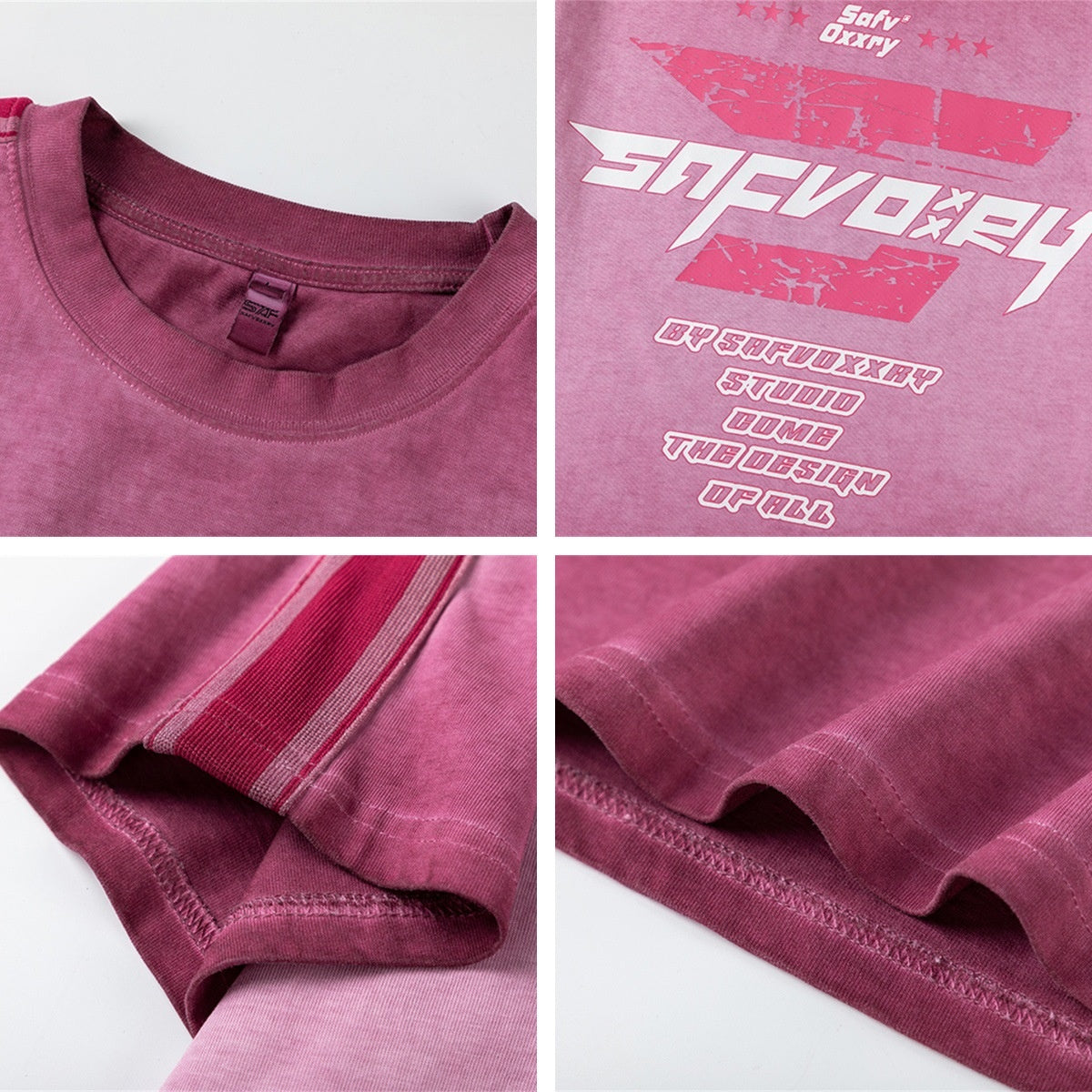 Harajuku Style Printed Letter Graphic T-Shirt