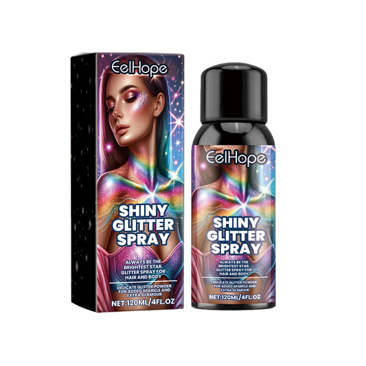 Shimmering Stage Makeup Glitter Spray