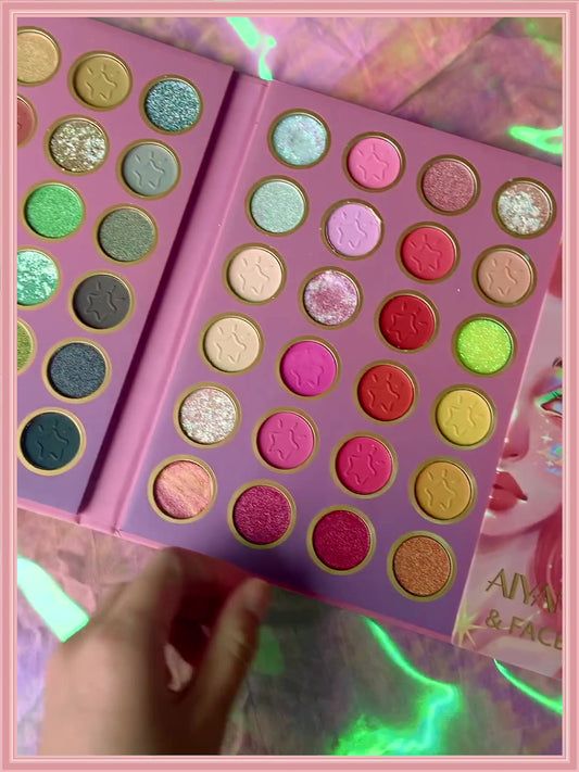 84 Color Eye Shadow and Blush Palette - Harajuku Style