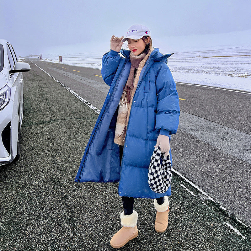 Harajuku Style Women's Cotton Jacket - Loose Fit Outerwear