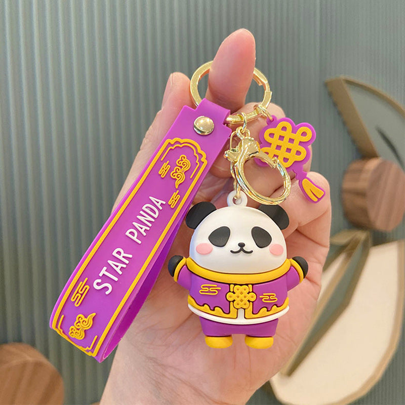 Panda Mascot Keychain