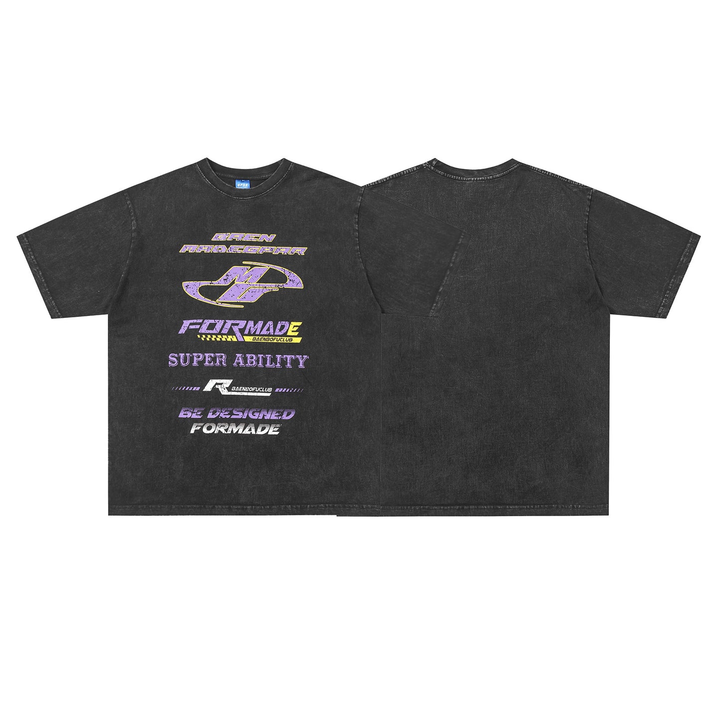 Harajuku Vintage Letter Print Casual T-Shirt