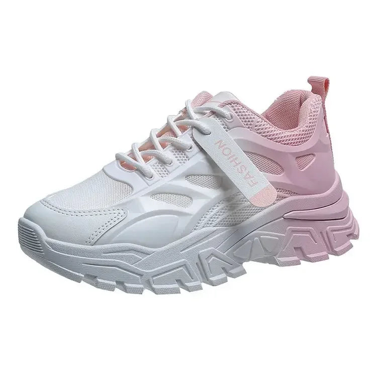 Harajuku Style Women’s Breathable Platform Sneakers