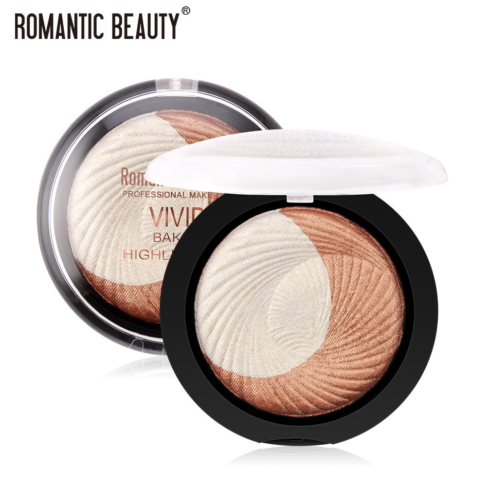 Two-Color Highlight Powder for Harajuku Style
