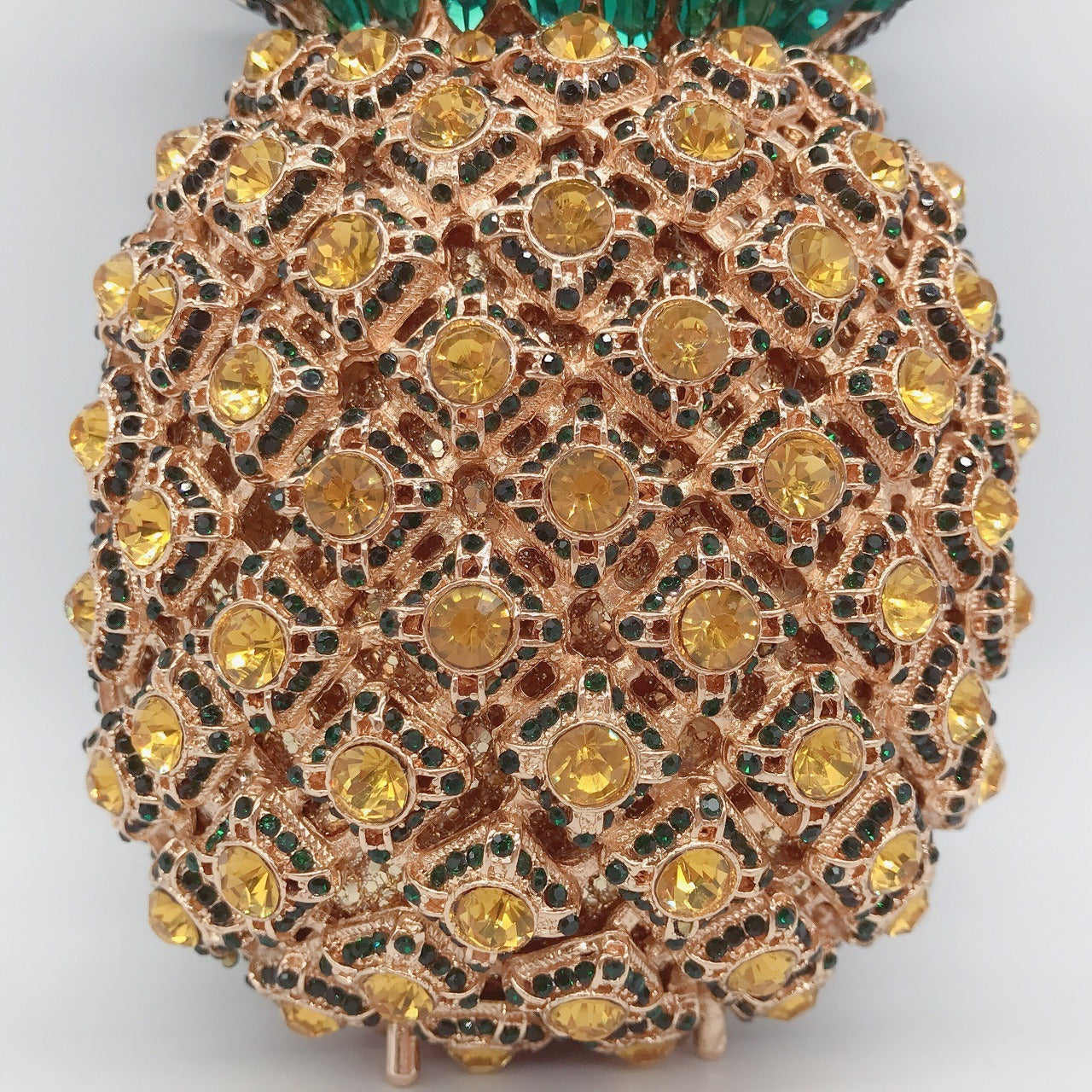 Pineapple Diamond Handheld Bag - Harajuku Style