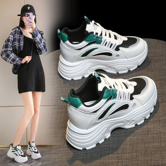 Korean Style Height Increasing Casual Sports Shoes