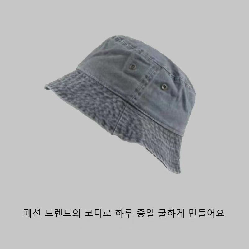 Retro Old Fisherman Bucket Hat - Harajuku Style