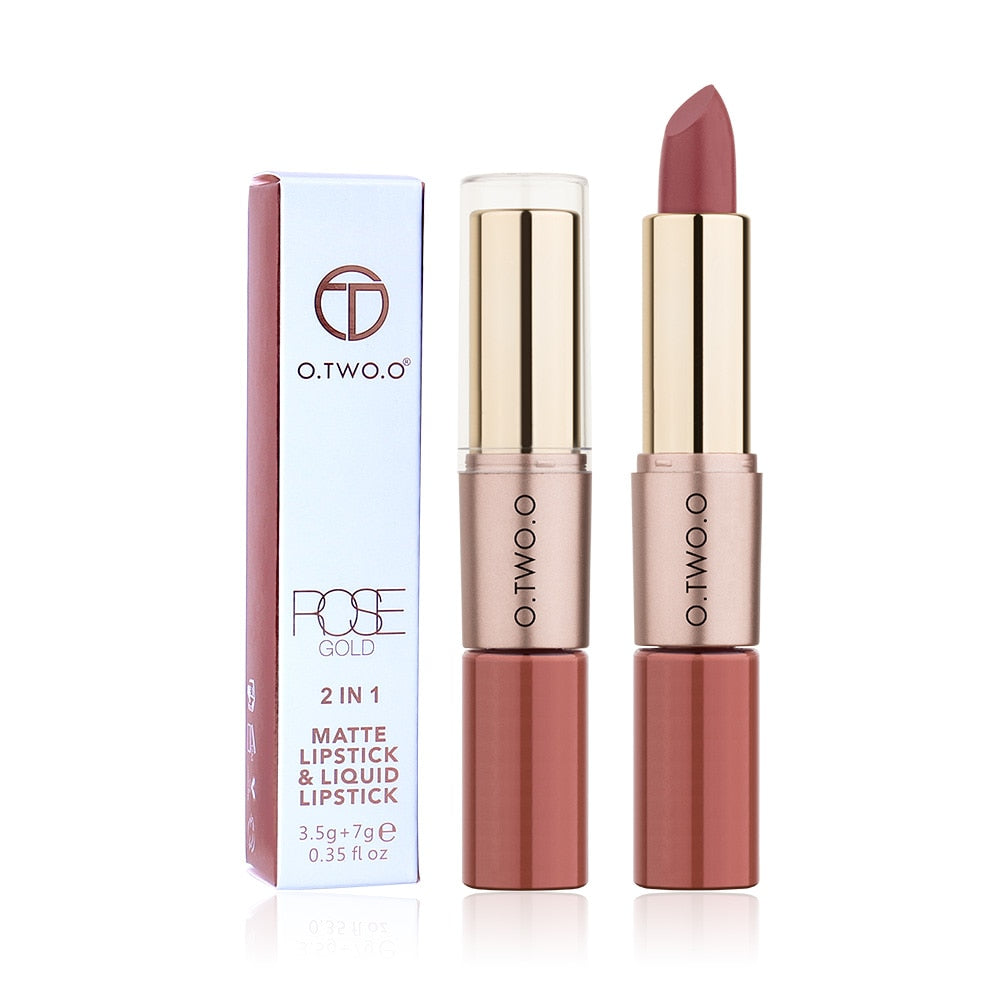 12 Colors Harajuku Style Lipstick & Gloss Set