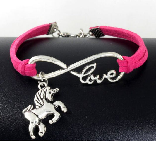 Harajuku Vintage Animal Charms Infinity Bracelet