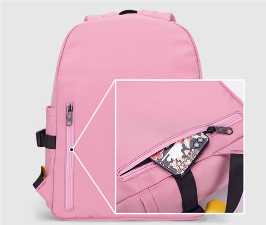 Fresh Literary Campus Girl Backpack - Harajuku Style