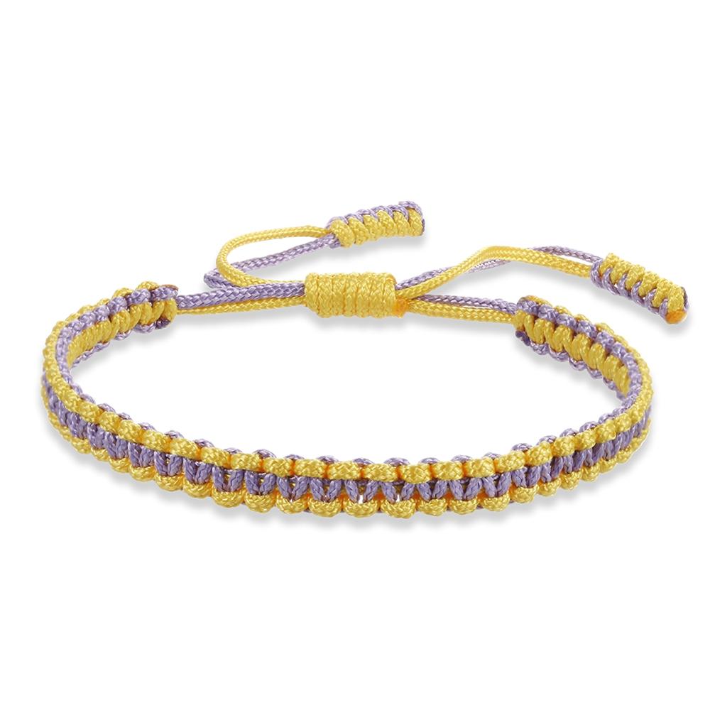 Ethnic Tibetan Buddha Amulet Bracelets - Handmade Multicolor