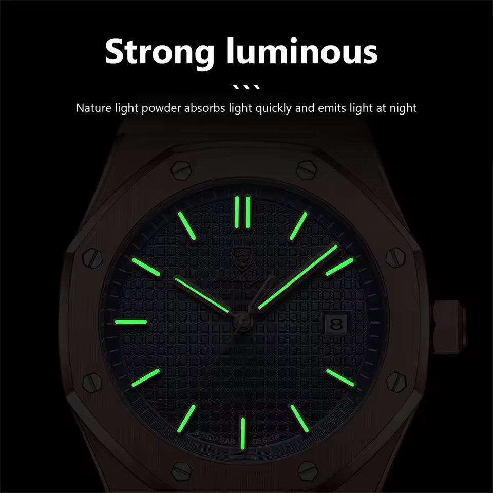 Men's Waterproof Luminous Luxury Watch