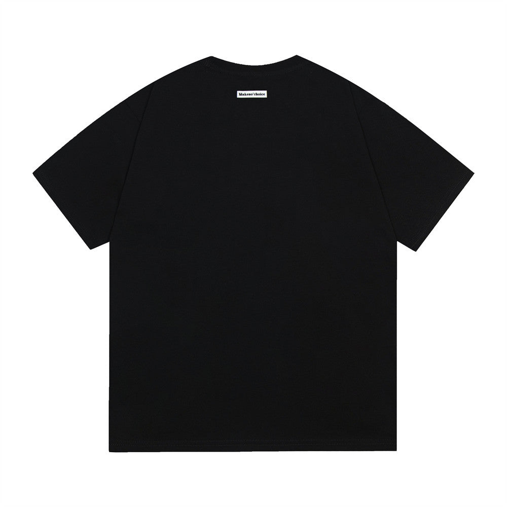 3D Tomato Print T-Shirt - Men's Hip Hop Streetwear