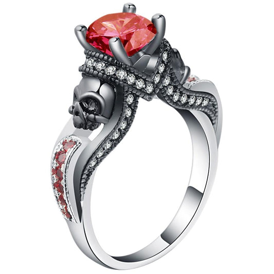 Harajuku Punk Skull Ring - Bold Party Jewelry